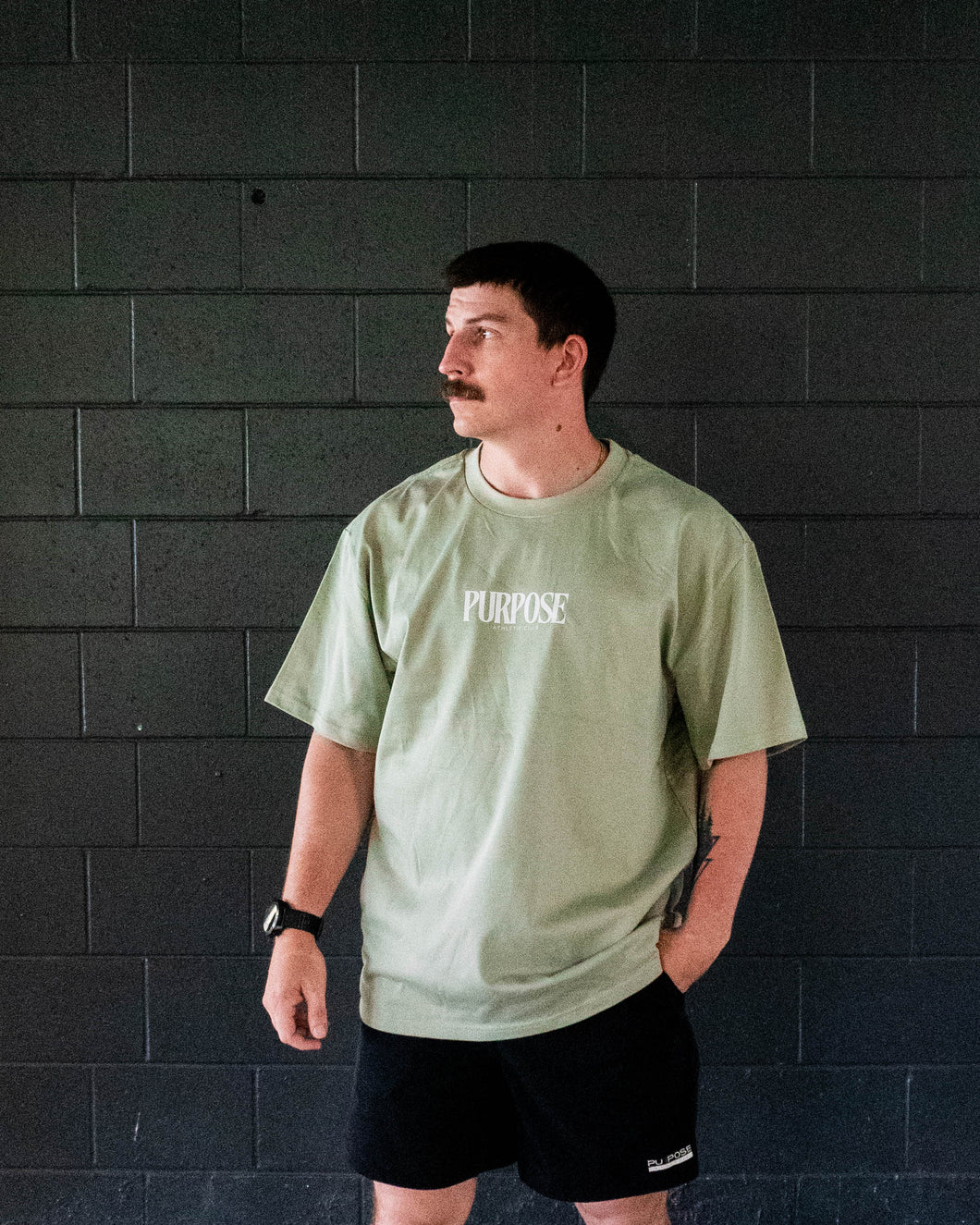 Olive Heavy T